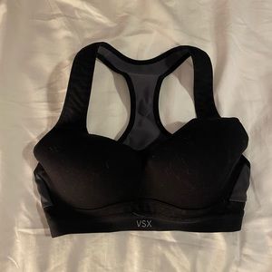 victoria’s secret black sports bra
